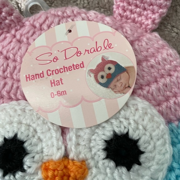 So ‘Dorable Gender Neutral Hand Crochet Baby Hat - Picture 3 of 4
